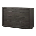 Gray 8 Drawer Dresser T888422