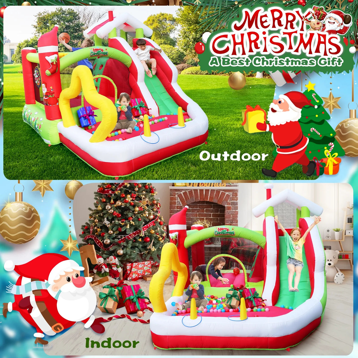 Inflatable Bouncer with Blower X235961