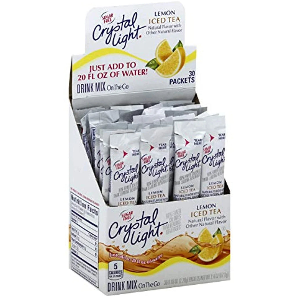 30 On The Go Packets Iced Tea Drink Mix X457
