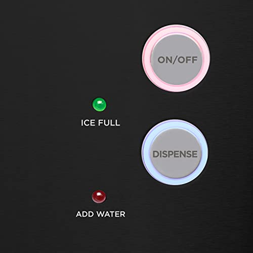33 lbs Countertop Nugget Ice Maker and Dispenser T4601