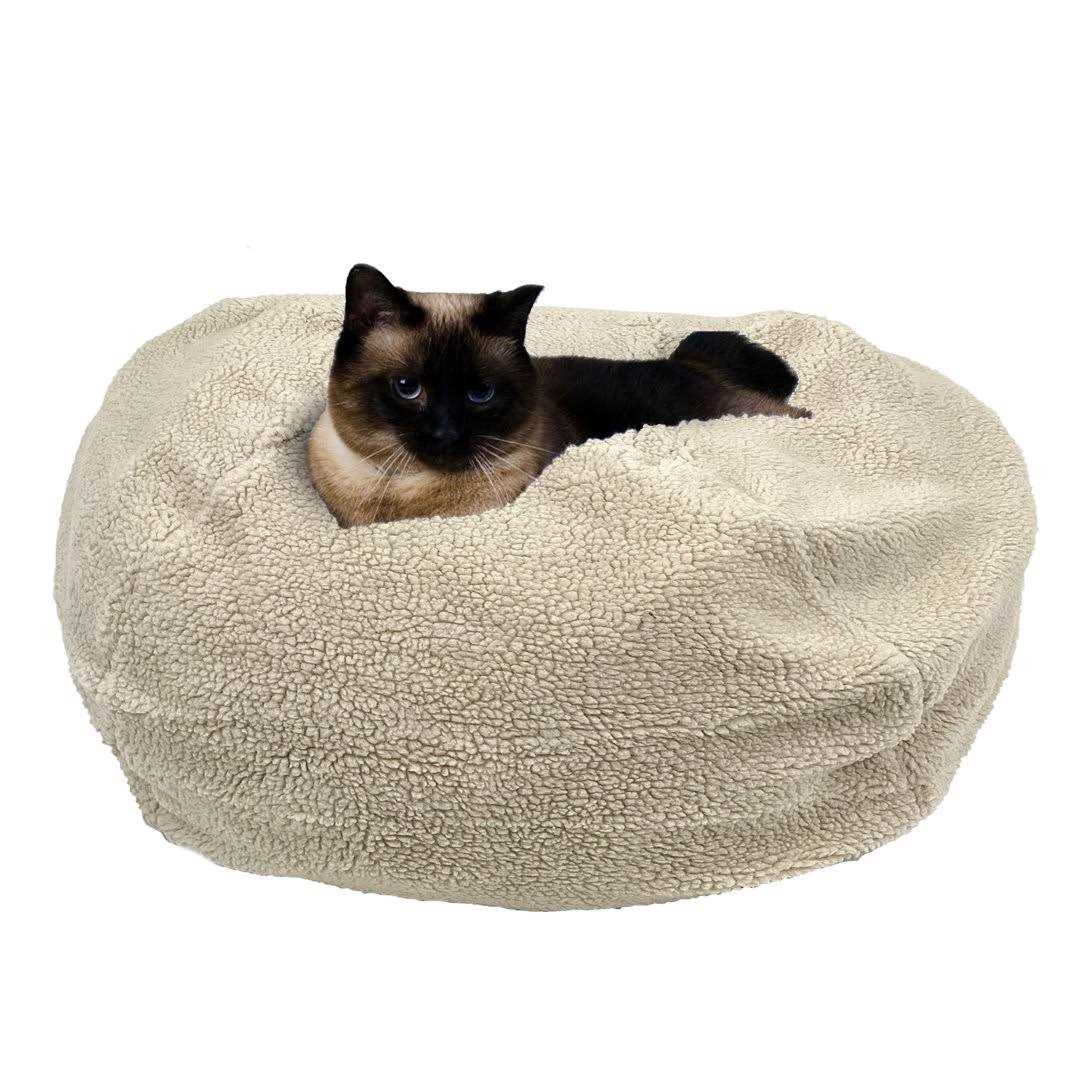 Sherpa Puff Ball Bed E792