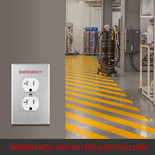 Stainless Steel 1-Gang Wall Plate F198027