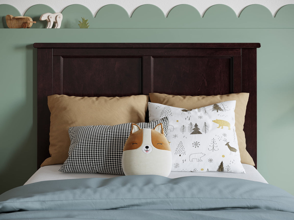 Twin Solid Wood Low Profile Platform Bed A46919