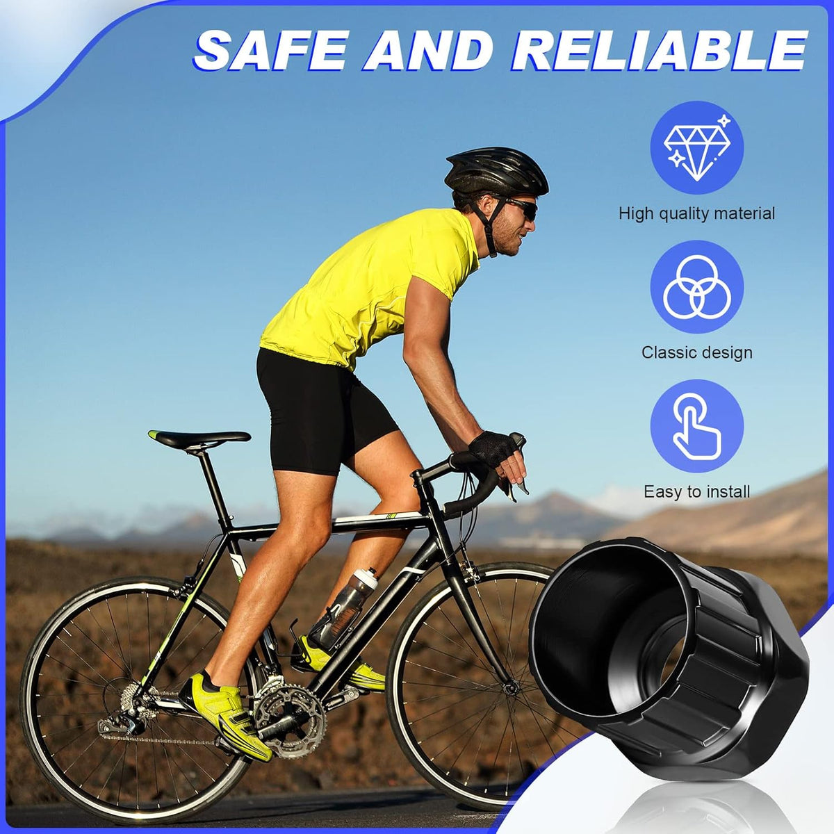 Black Bike Cassette Removal Tool F170820