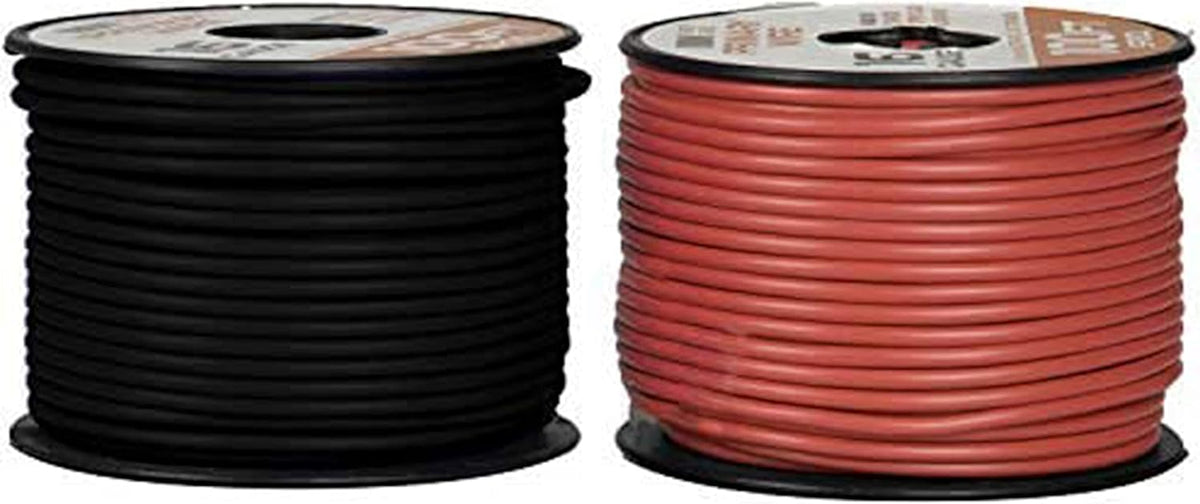 16 Gauge Copper Clad Aluminum Wire 100 Ft per Roll, 10 Roll Assortment Pack of 2 L396