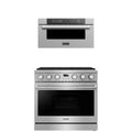 36 Gas Range and Microwave N6730