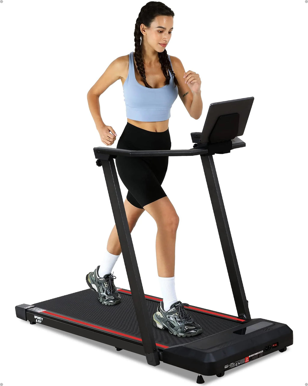 0.6-7.5 MPH Compact Treadmill with Remote X600571