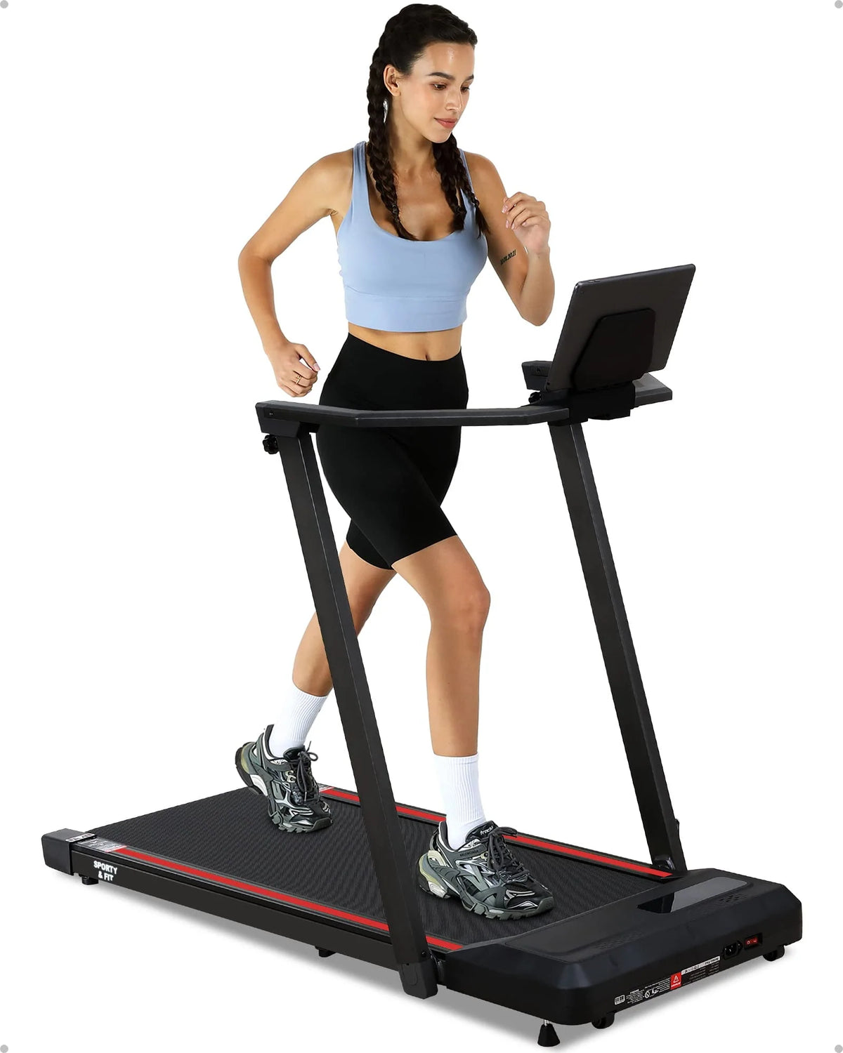 0.6-7.5 MPH Compact Treadmill with Remote X600571