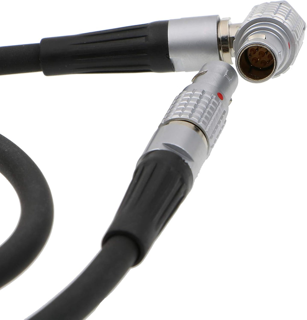 7 Pin to 7 Pin Male Motor Connection Cable Right Angle to Straight 60CM Pack of 2 M660