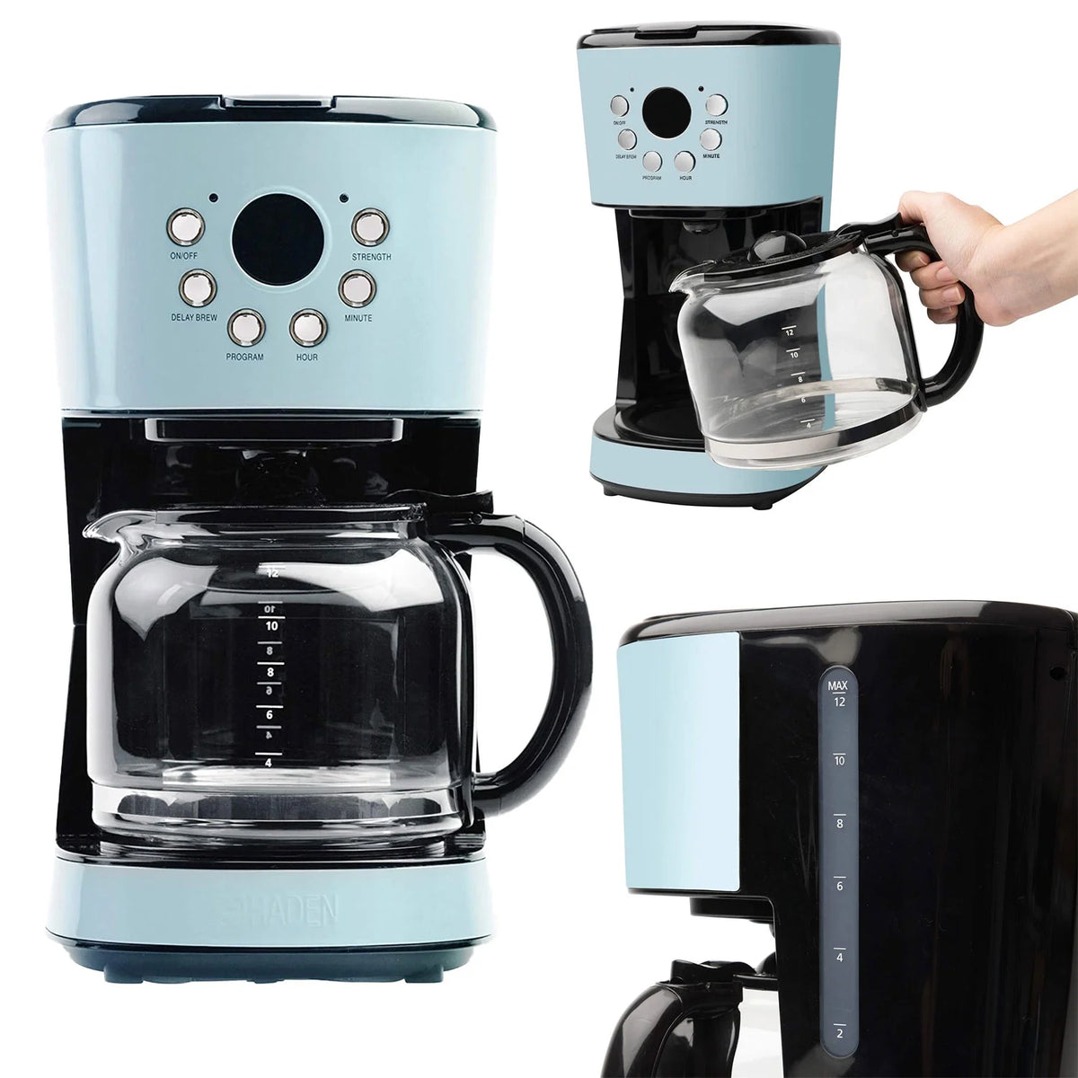 Blue Kitchen Appliance Set W2074