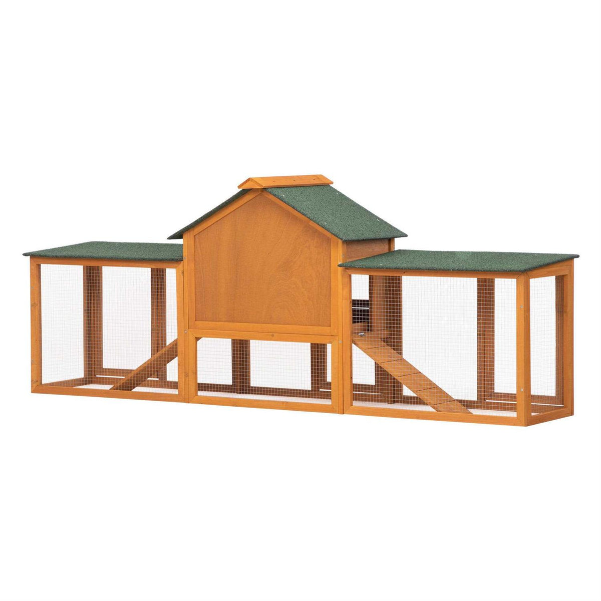 82L Extra-Large Wooden Rabbit Cage With Double Runs N2319