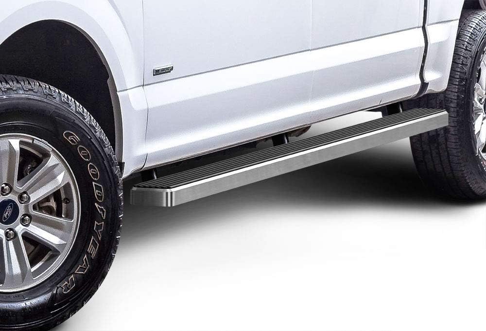 Silver 6 inches Running Boards Nerf Bars Side Steps Step Rails K506066