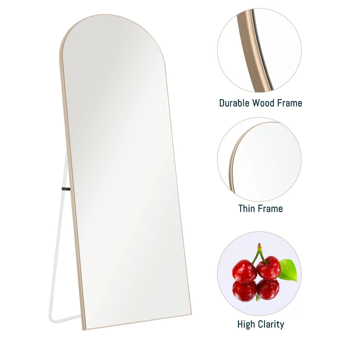 Arch Mirror Full Length Mirror 64"x 21" X3349