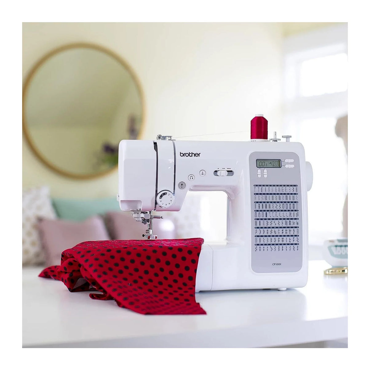 Computerized Sewing and Quilting Machine with 100 Built-in Stiches Q8594