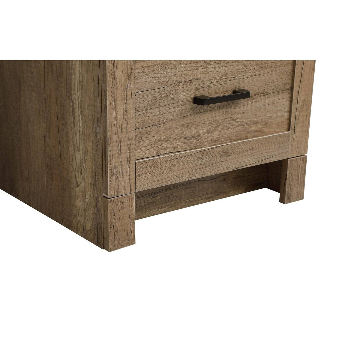 18 inch Natural Oak Vanity Cabinet Set S70875