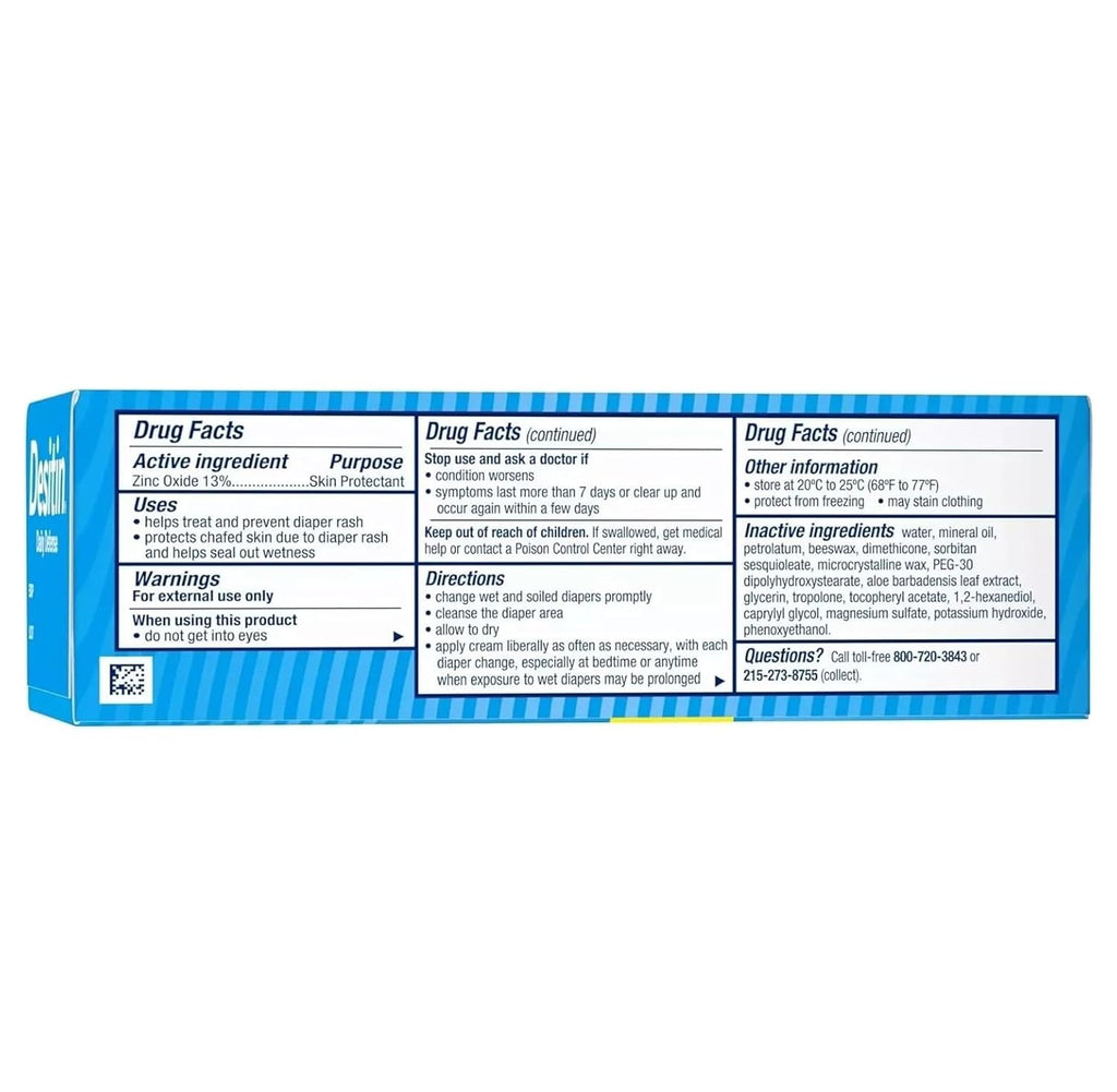 4 oz and 2 oz Bundle Pack Diaper Rash Cream with Zinc Oxide G7794