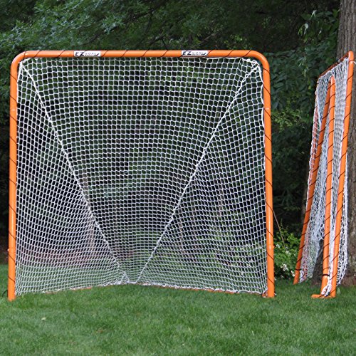 6 x 6-Feet Orange Lacrosse Folding Goal P828