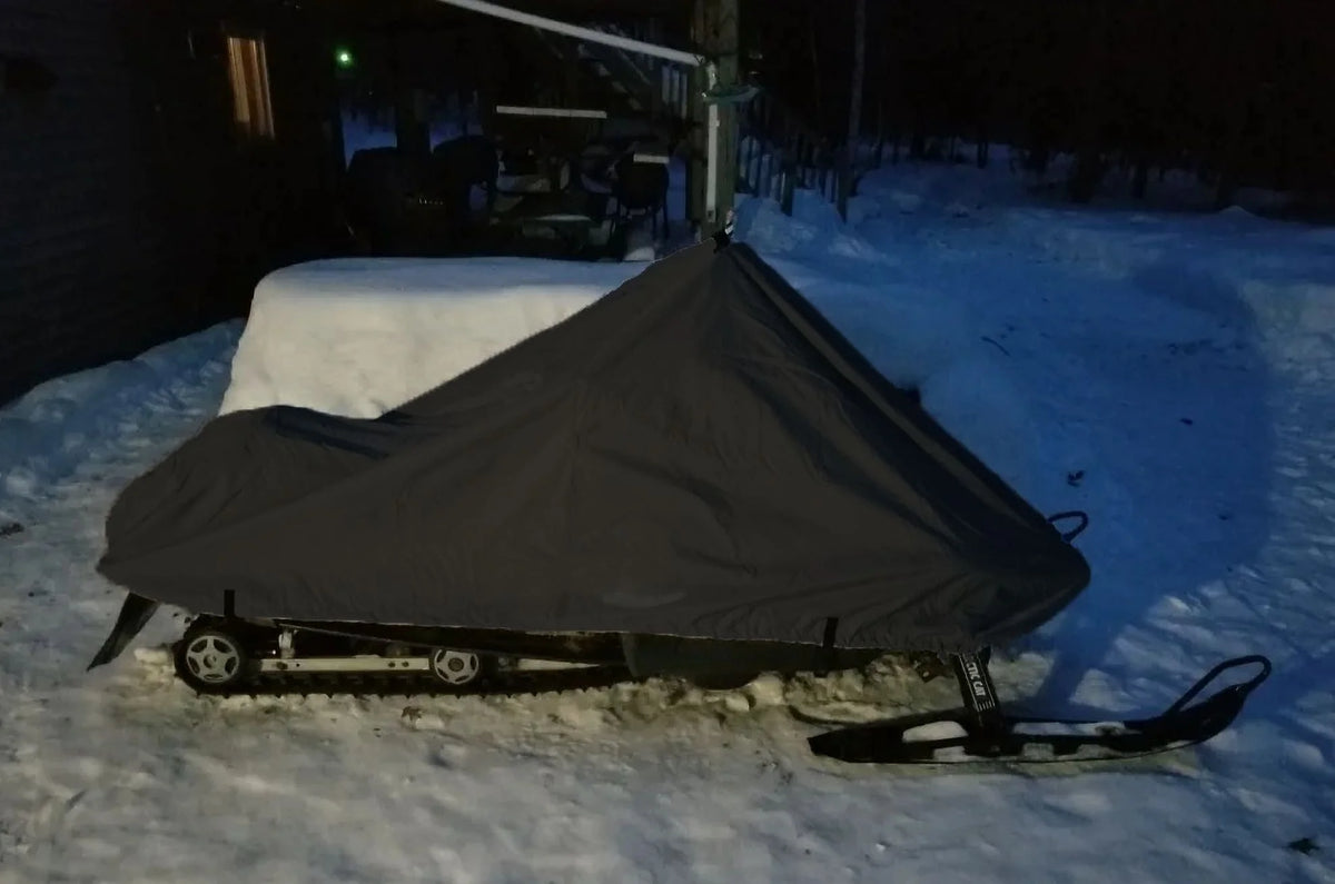 200 Denier All Black Snowmobile Cover K38598