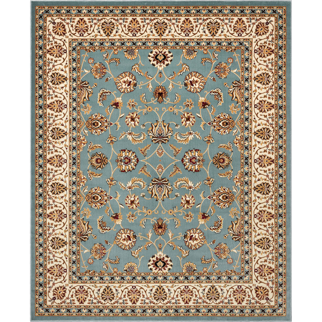 5'3" x 7'3" Floral Oriental Area Rug P201553
