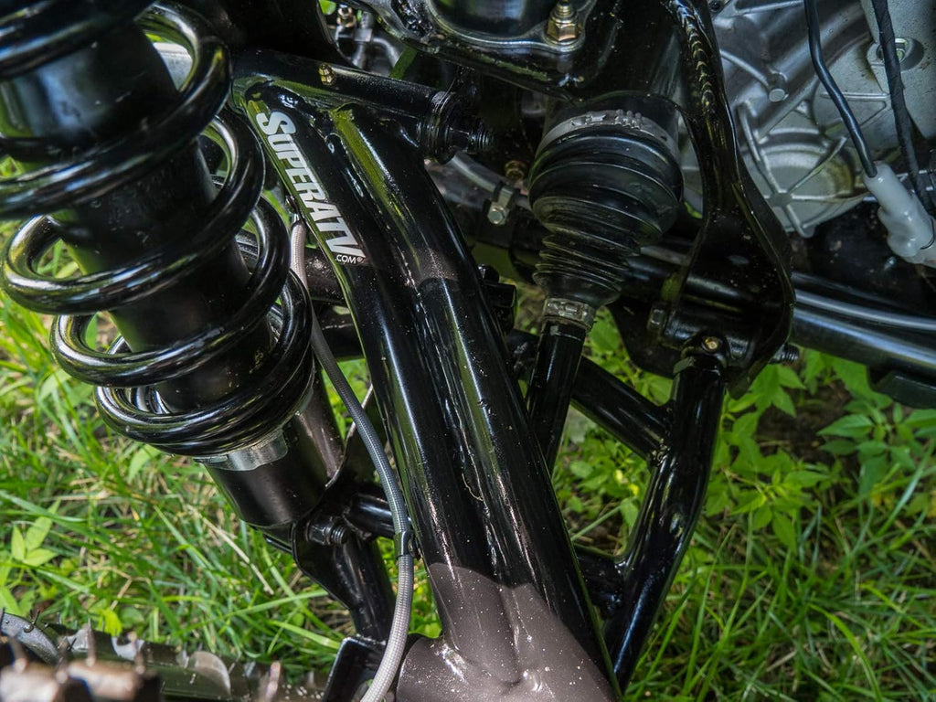 Heavy Duty High Clearance 1.5" Rear Offset A Arms for Can-Am Maverick Trail (2018+) - Black A549