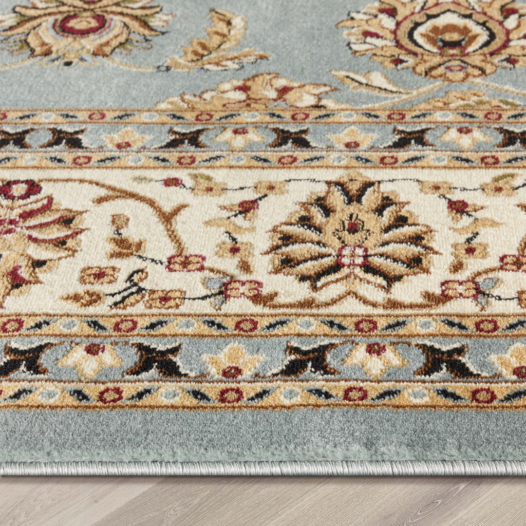 5'3" x 7'3" Floral Oriental Area Rug P201553