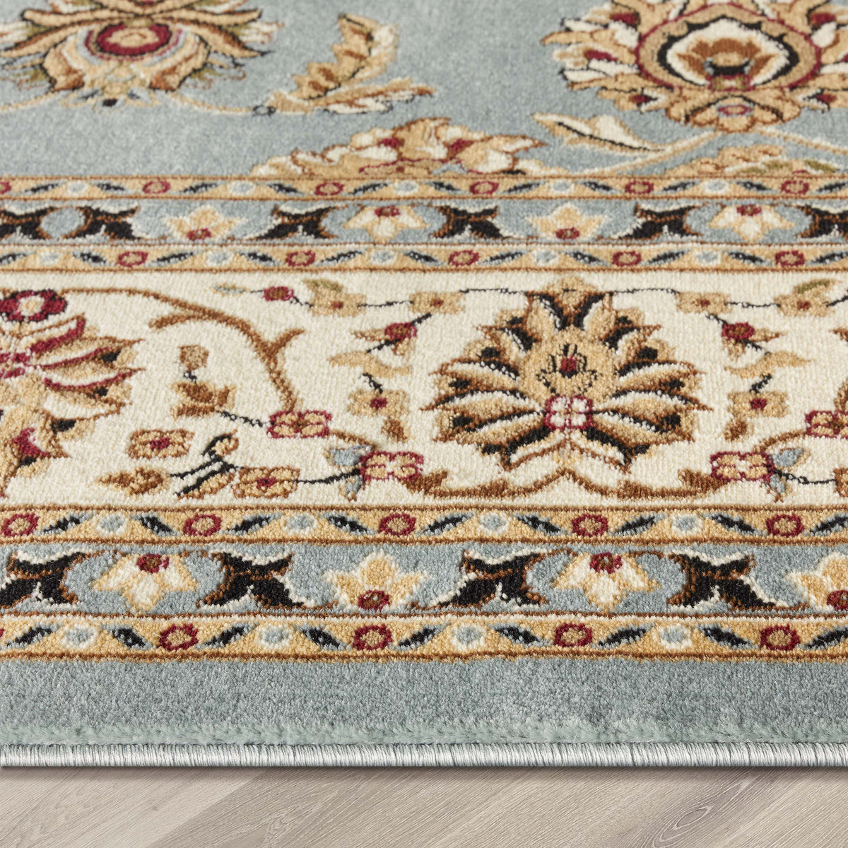 5'3" x 7'3" Floral Oriental Area Rug P201553