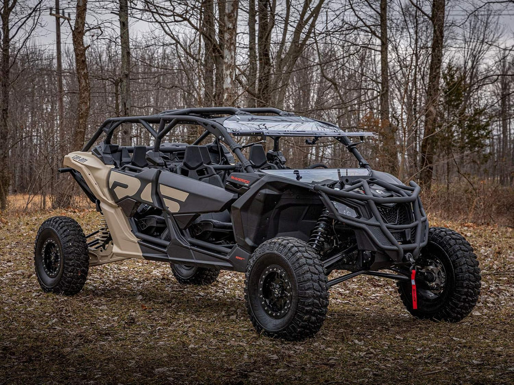 Scratch Resistant Flip Windshield for Can-Am Maverick X3, 1/4 Thick Polycarbonate M409931