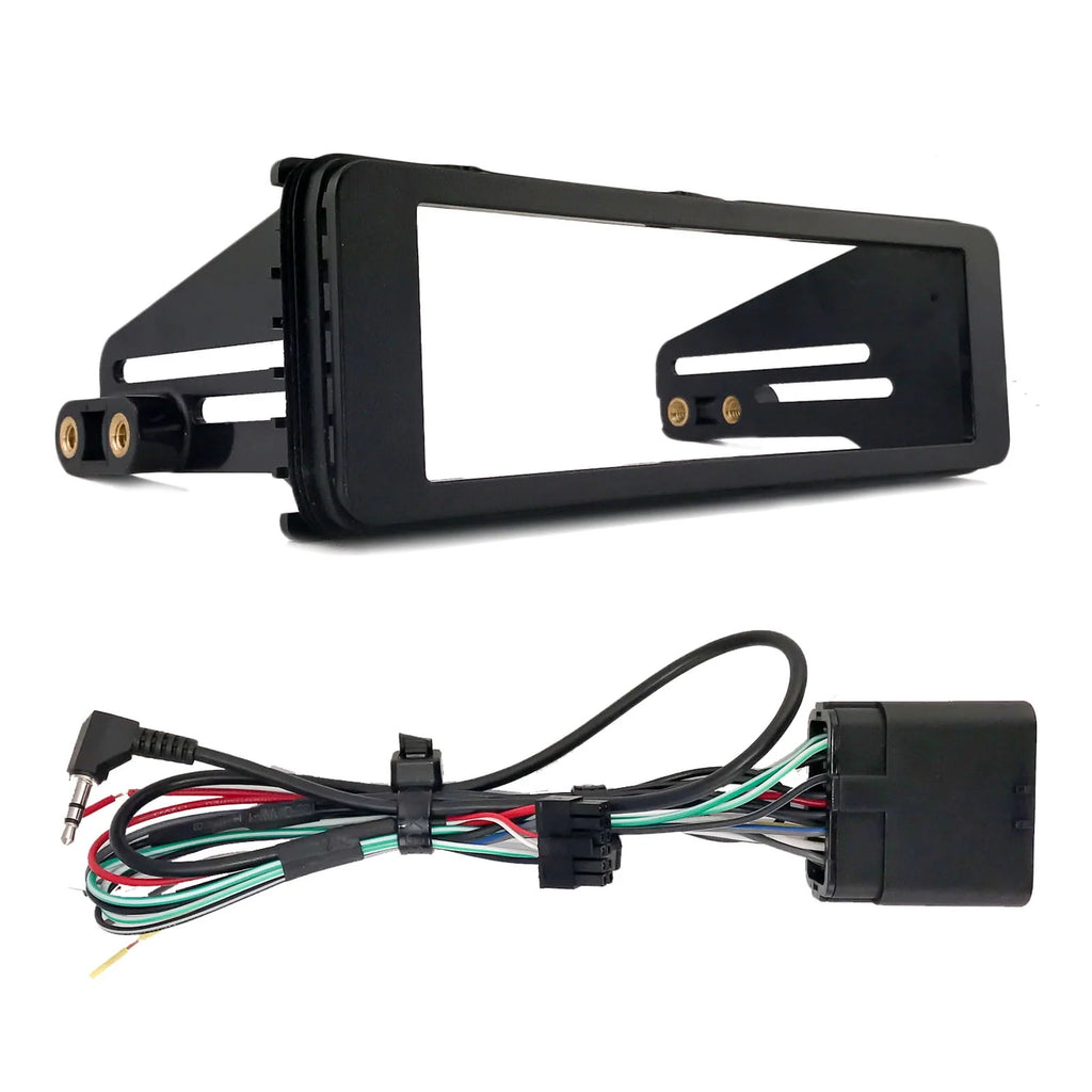 Single DIN Bluetooth CD Receiver with 6.5 Speakers and Install Kit S68594