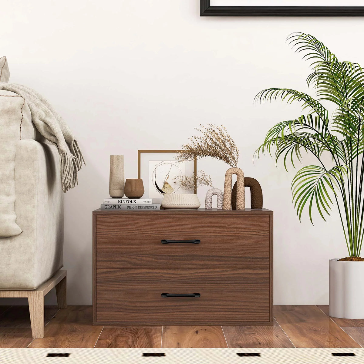 2 Drawer Stackable Storage Organizer J6768