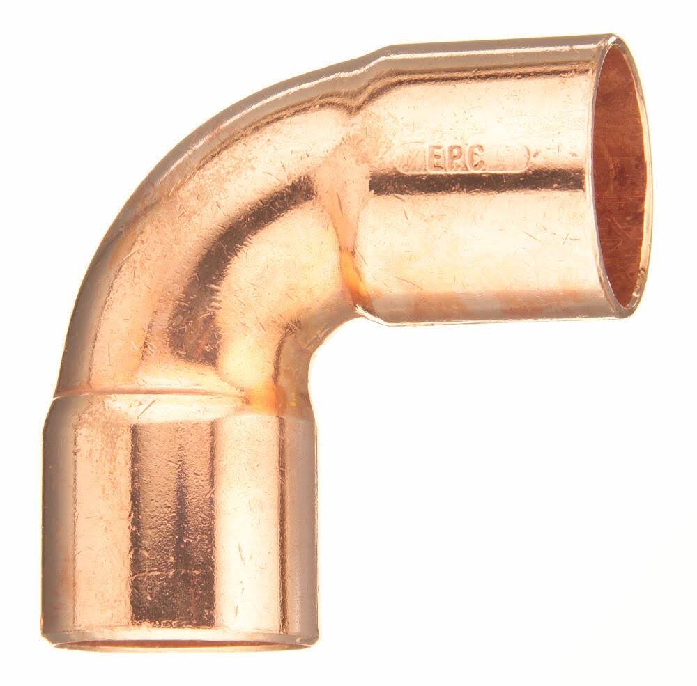 2-1/2x22 x 2x22 Copper 90° Elbow J72570