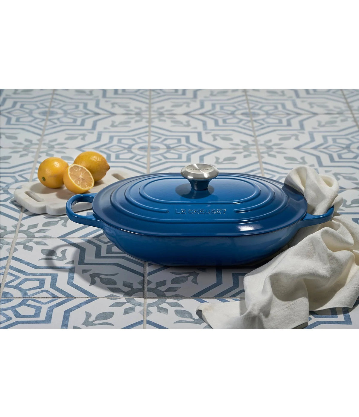 Deep Teal 3.75 Qt. Oval Casserole H71285