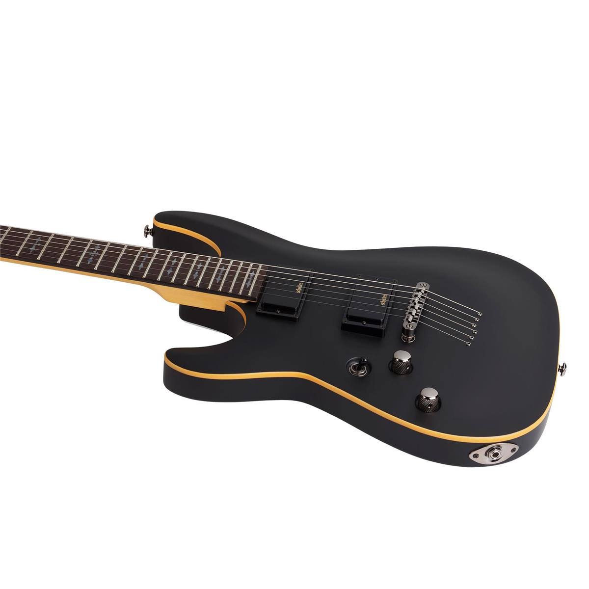 Satin Black Left-Handed Electric Guitar K183085