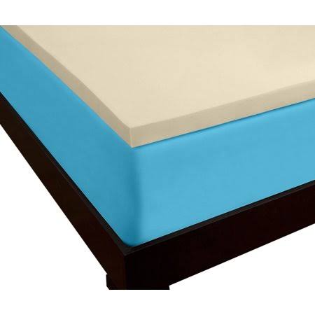 3lb Full / Double Size Memory Foam Mattress Topper O33275