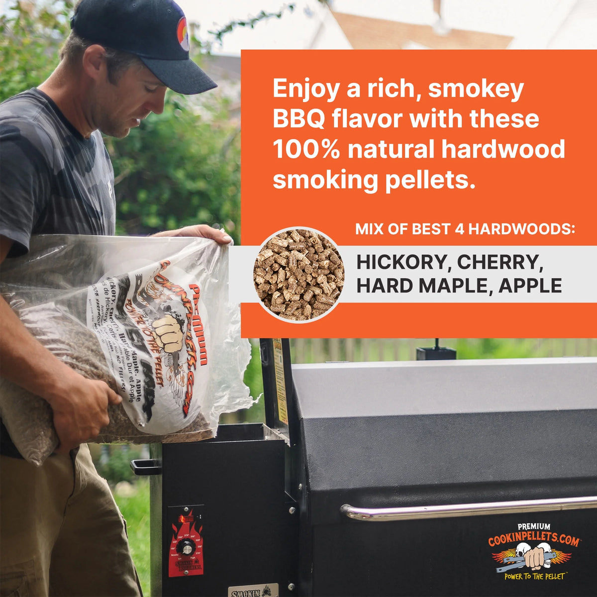 Wood Pellets, 40 Lbs Z51989