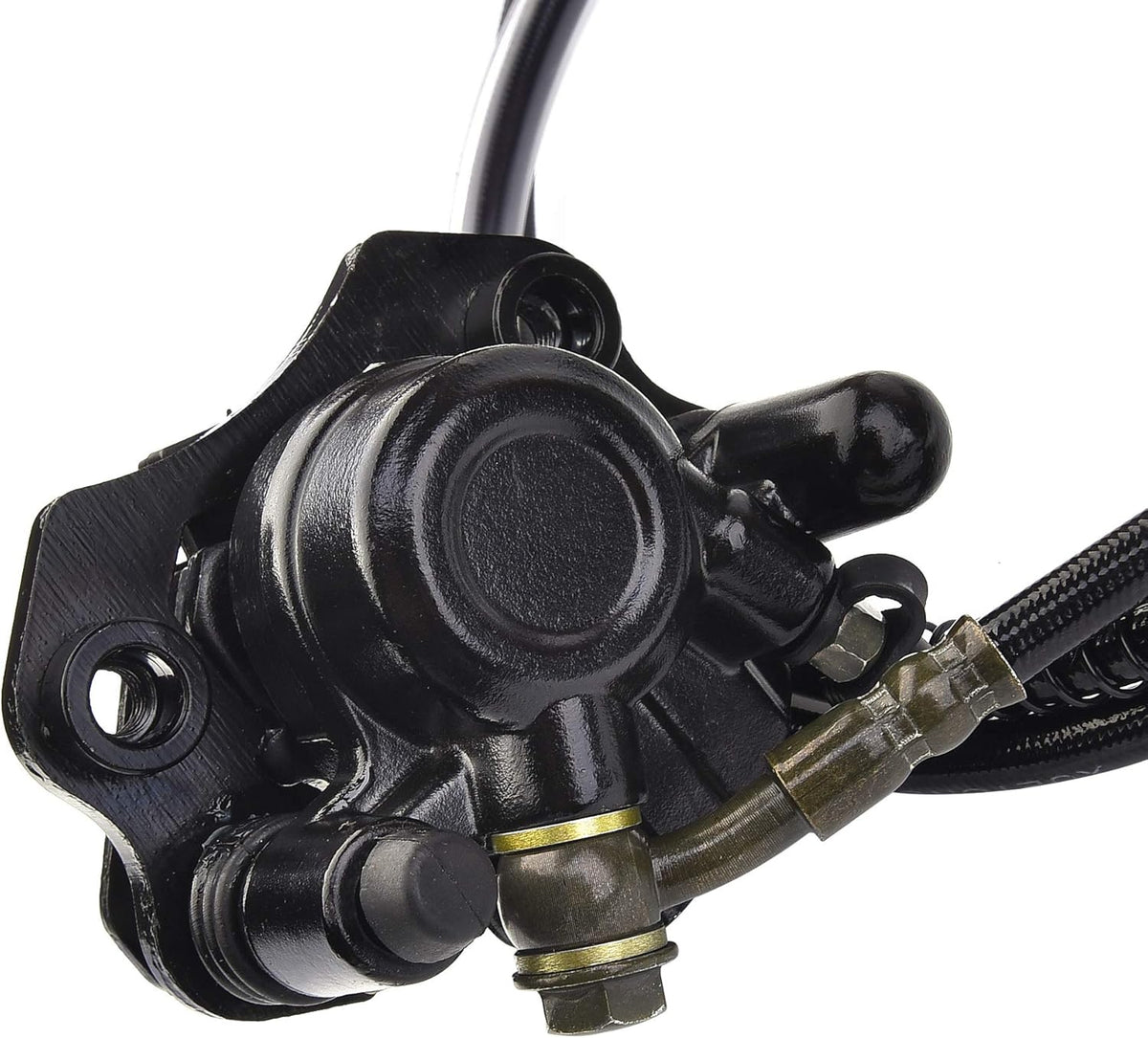 Brake Master Cylinder Caliper Assembly Left Hydraulic with Disc Brake Rotor Pack of 2 X84570