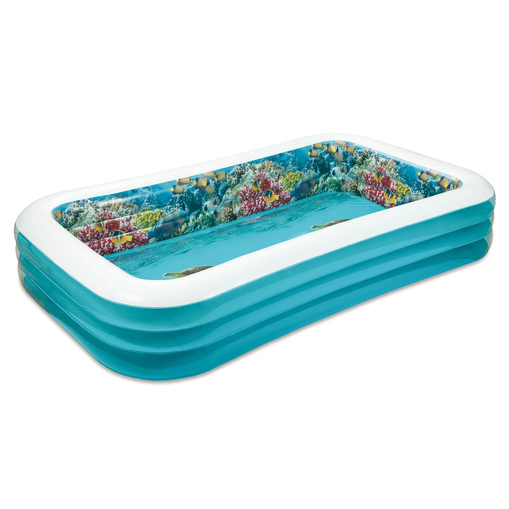 Inflatable Dolphin 3D Family Pool H9180