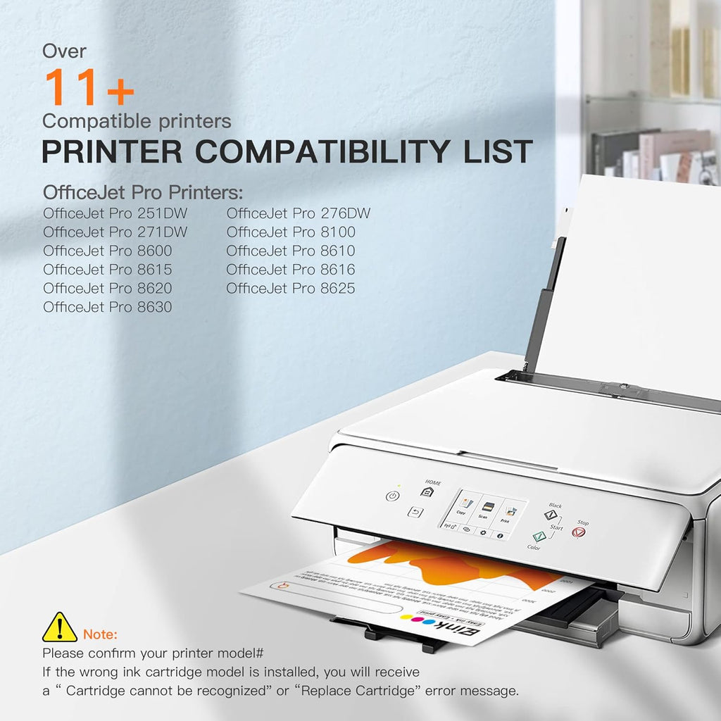 Compatible Ink Cartridge 9 Pack for HP OfficeJet Pro P25799