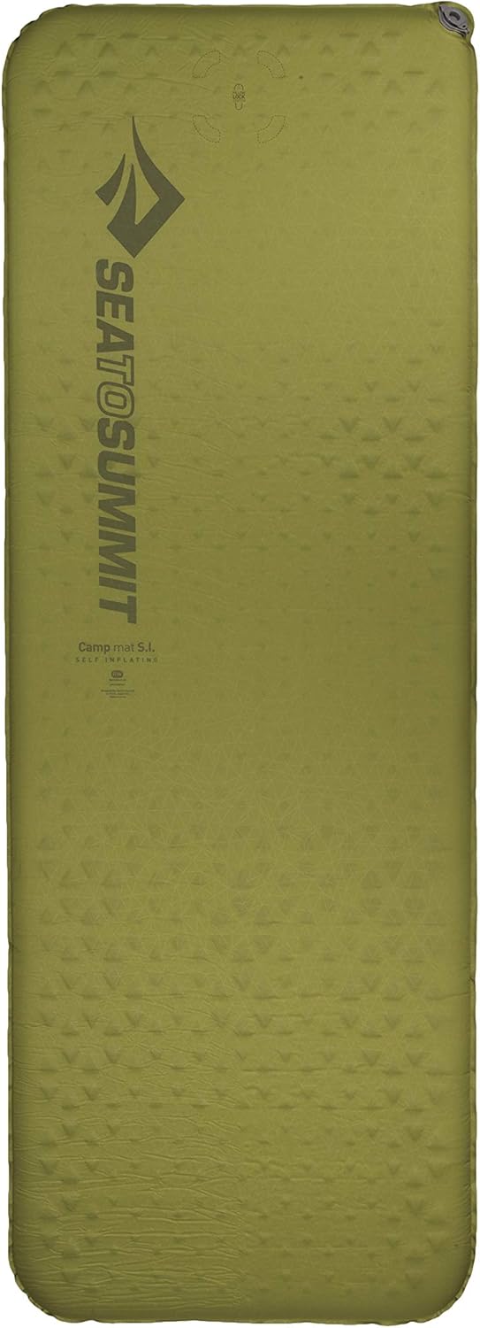 Self-Inflating Foam Sleeping Mat, Rectangular - Large (79 x 25 x 1.5 inches) V63604