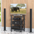 4-tier Glass Media TV Stand E762956