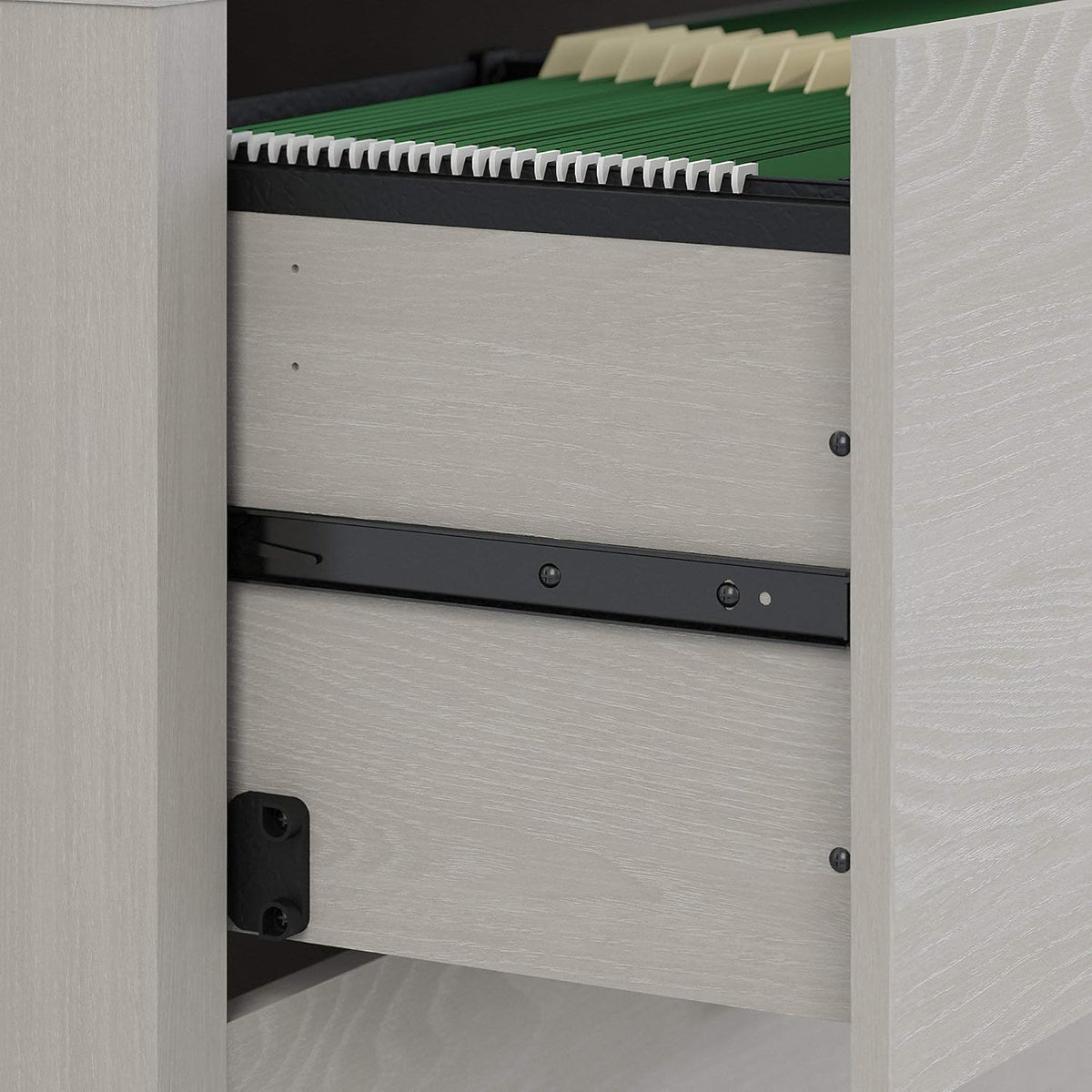Gray Sand 3 Drawer Mobile File Cabinet K74874
