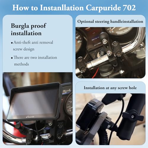 7 inch Waterproof Touchscreen GPS Navigation U488314