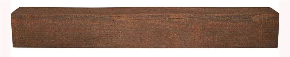 6x22W x 4x22H x 12&L Rough Sawn Faux Wood Ceiling Beam V2660