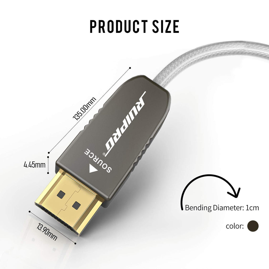 HDMI 2.0b Fiber Optic Cable 65ft 18Gbps D35857