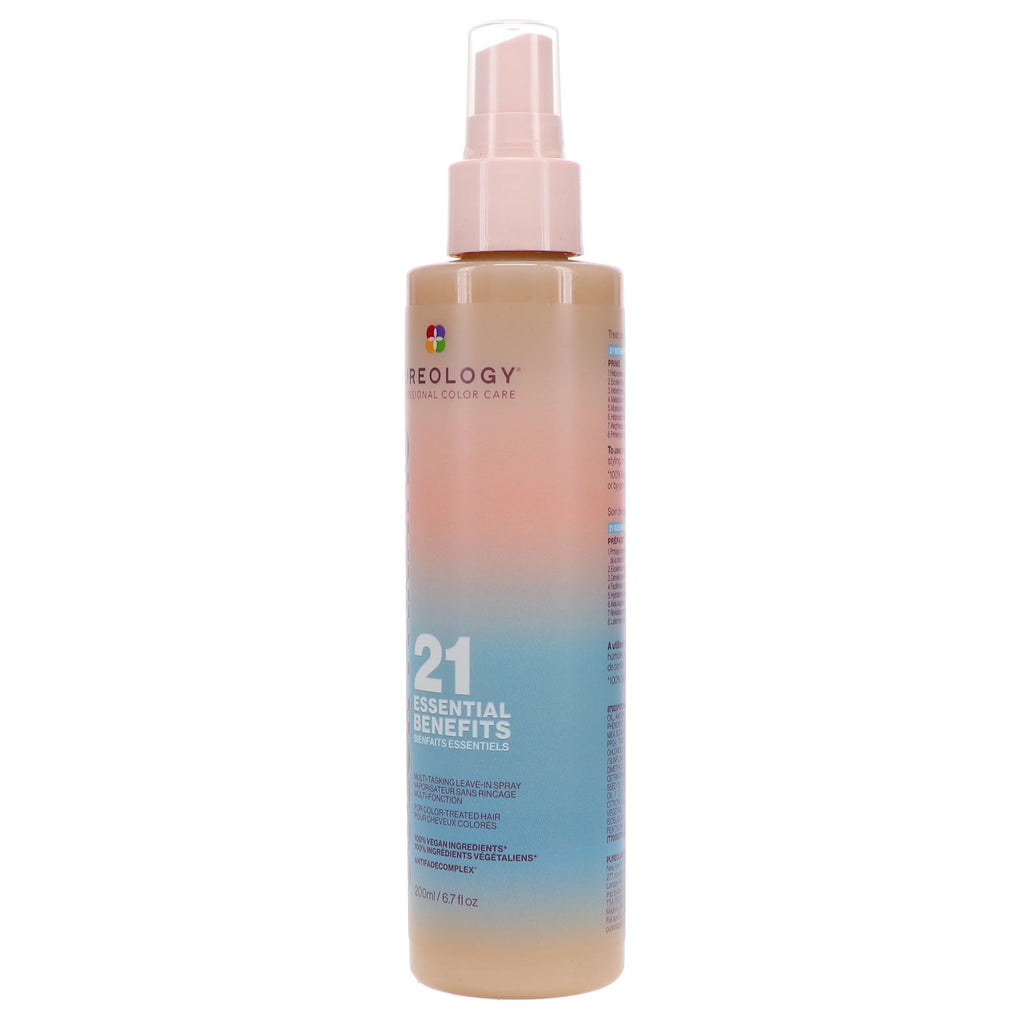 21 Essential Benefits Multi-Tasking Leave-In Spray 6.7 oz T363