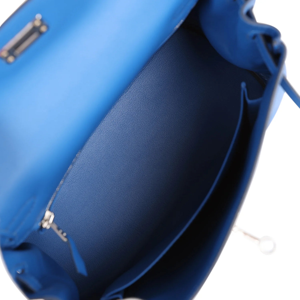 Kelly Retourne 25 Bleu France Swift Palladium Hardware O962932