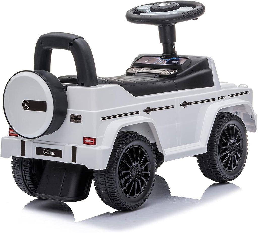 White Push Car J404