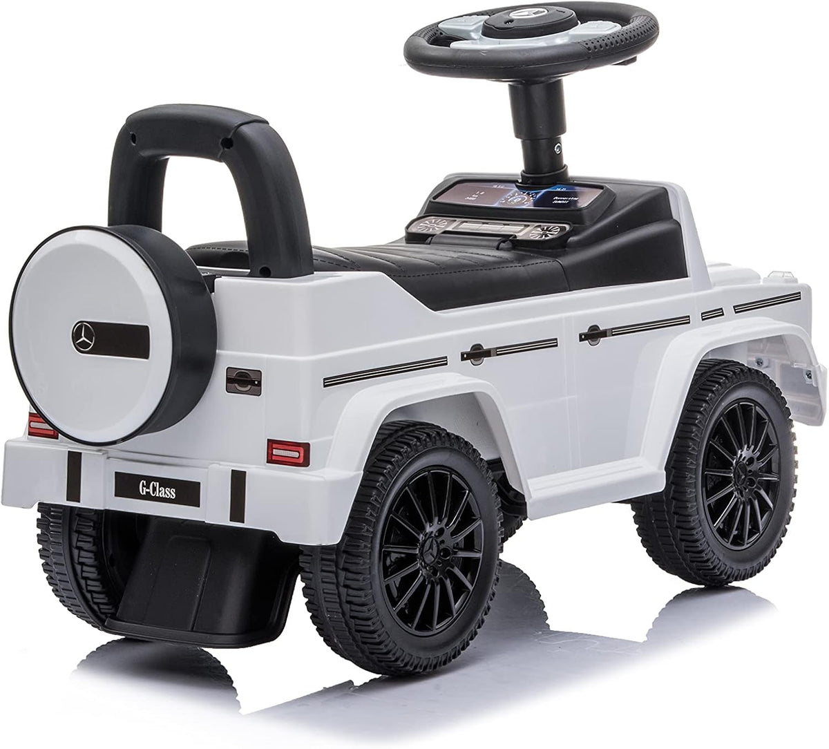 White Push Car J404