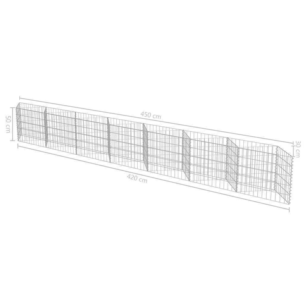 Galvanized Steel Gabion Wall C560402