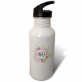 60th Birthday Sports Water Bottle 21 oz V4741