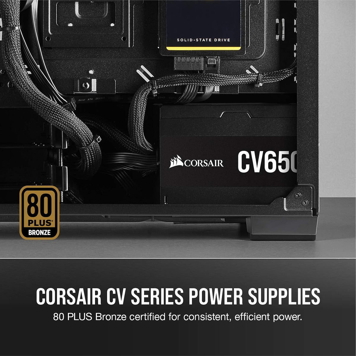 650 Watt 80 PLUS Bronze Non Modular Power Supply R488